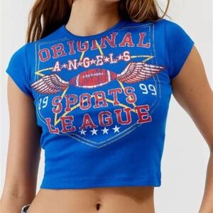 Urban Outfitter - Blue - Baby Tee - XS